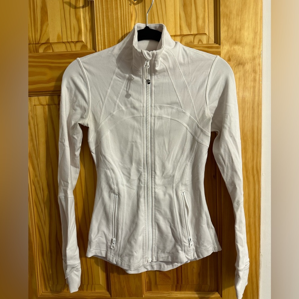 Lululemon white define jacket